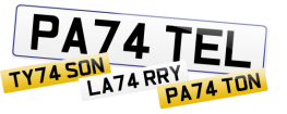 74 Series PATEL Registration