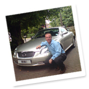 Number plate MHW1 on Mr Matthew Harper Ward's vehicle