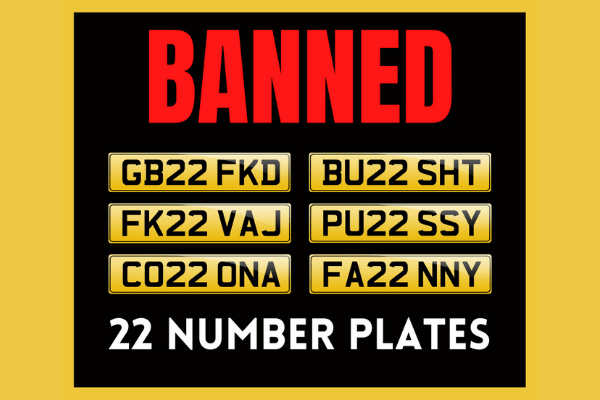 Another list of banned registrations