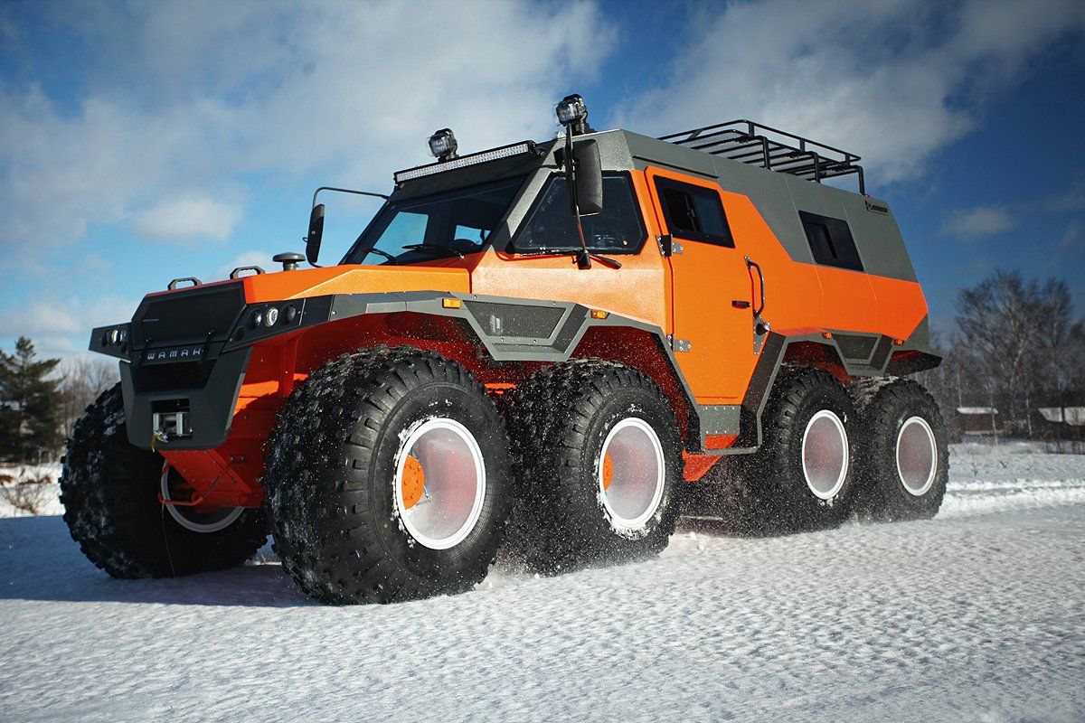 vehicle to travel over snow