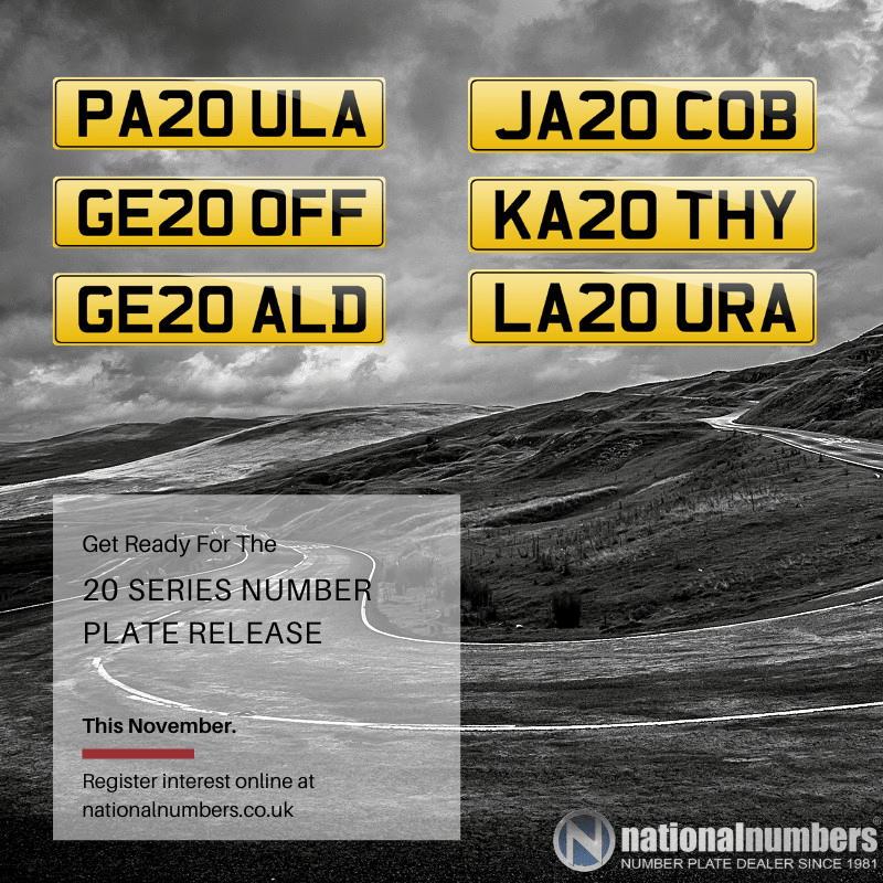 Get ready for the 20 series number plate release
