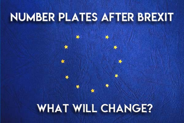 Number Plates After Brexit