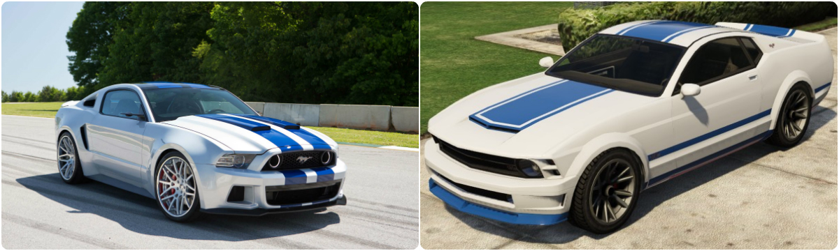 GTAV Ford Mustang GT Vapid Dominator