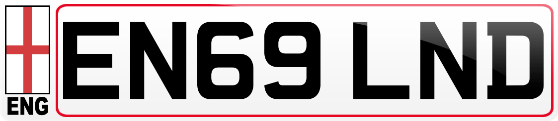 EN69 LND number plate