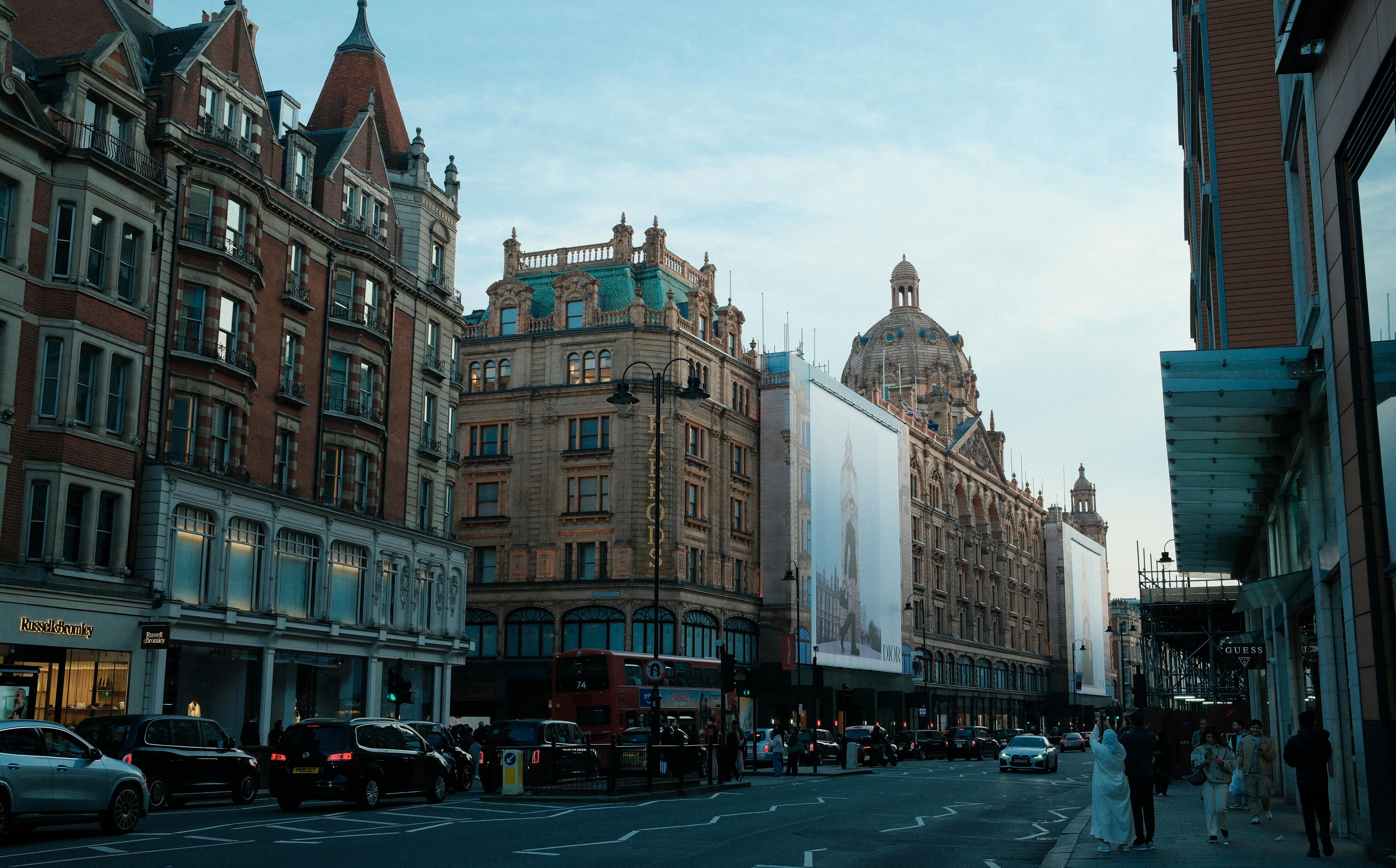 Quite Central London street
