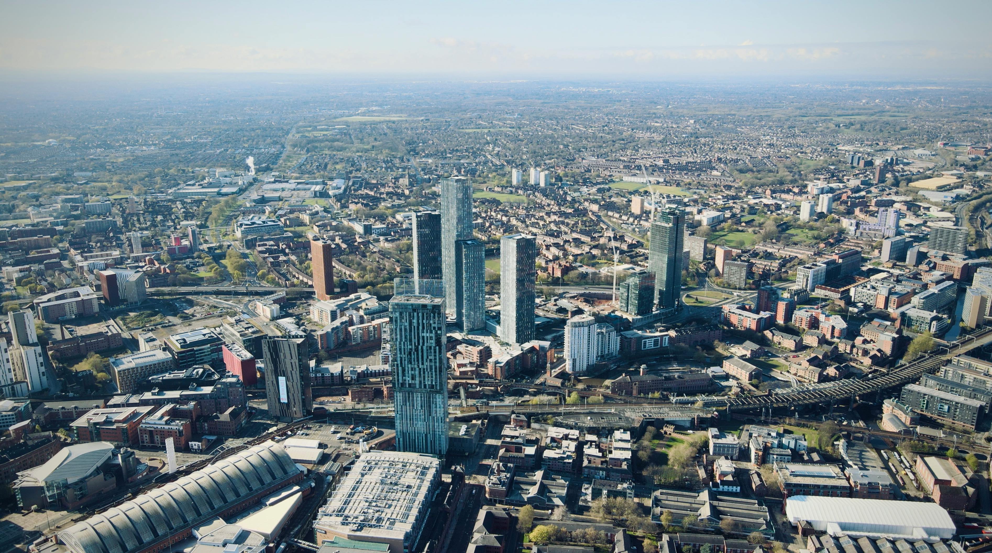 Manchester panoramic photo