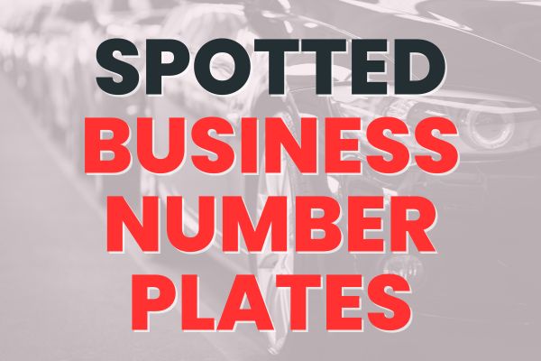 8 of The Best Business Number Plates Spotted on UK Roads