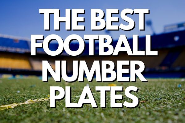 The Best Football Themed Number Plates