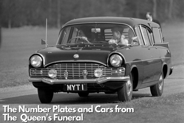 The Vehicles and Number Plates From The Queen's Funeral