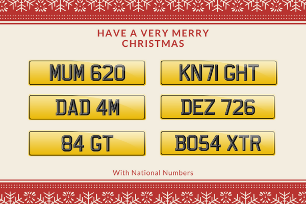 Buying The Perfect Number Plate for Christmas