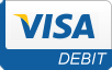 We accept Visa Debit