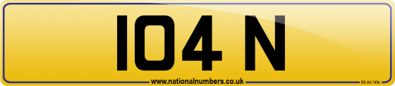 104 N