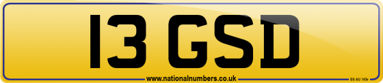 13 GSD