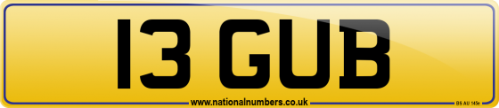 13 GUB