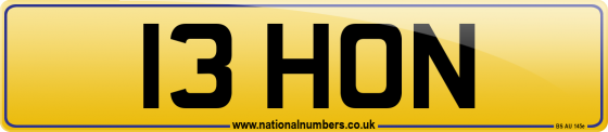 13 HON