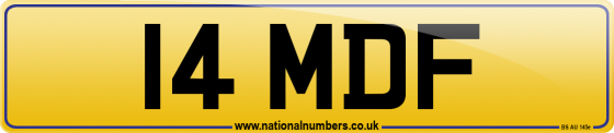 14 MDF
