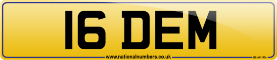 16 DEM