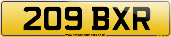 209 BXR