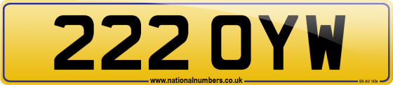 222 OYW