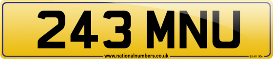243 MNU