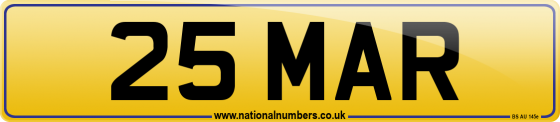 25 MAR