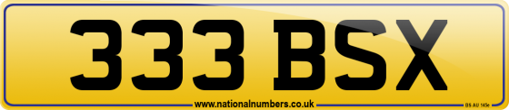 333 BSX