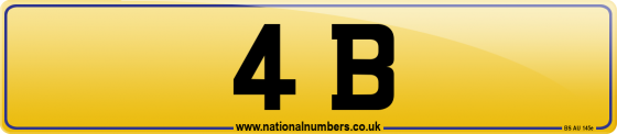 4 B
