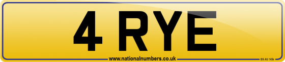 4 RYE