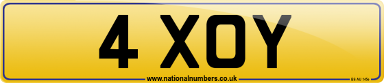 4 XOY