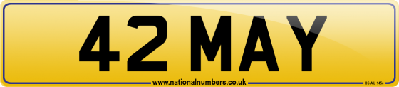42 MAY