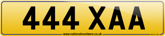 444 XAA