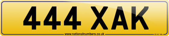 444 XAK