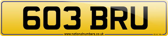 603 BRU