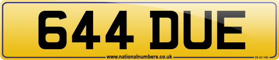 644 DUE
