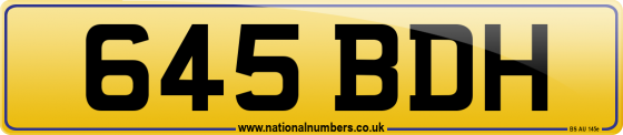 645 BDH