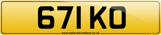 671 KO