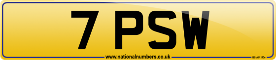 7 PSW