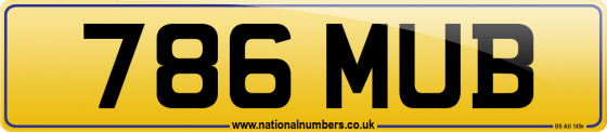 786 MUB
