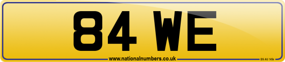 84 WE
