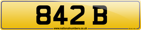 842 B