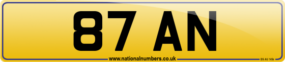 87 AN