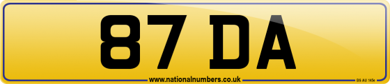 87 DA