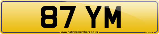 87 YM