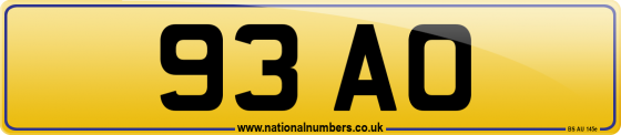 93 AO