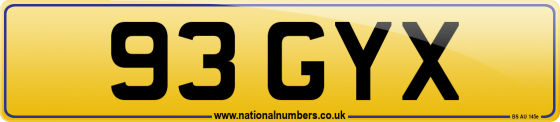 93 GYX