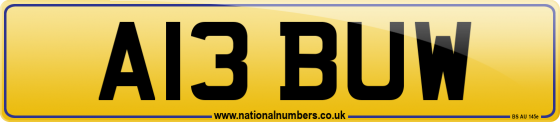 A13 BUW
