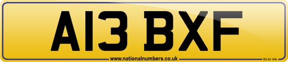A13 BXF