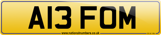 A13 FOM