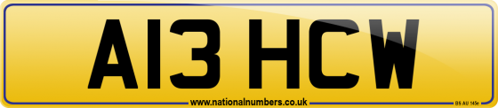 A13 HCW
