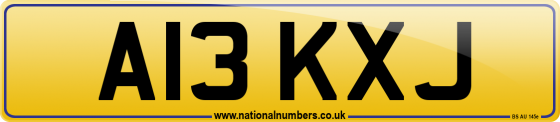 A13 KXJ